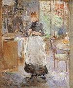 Berthe Morisot In the Dining Room oil on canvas